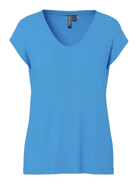 Pieces T-shirt Billo plava