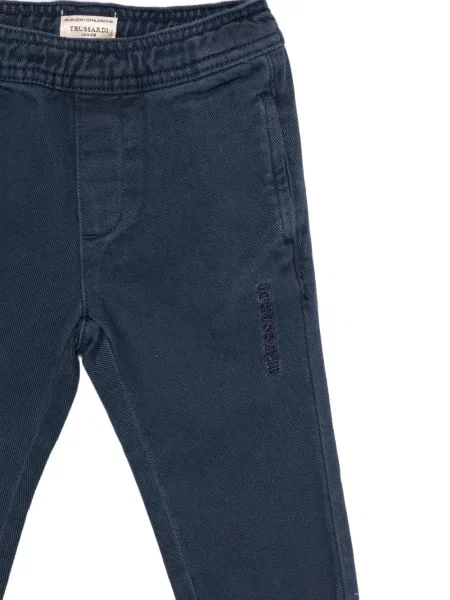 Spodnie dziecięce Trussardi niebieskie
