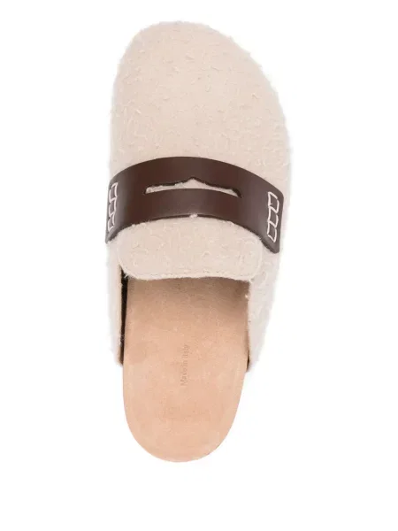 Papuci tip mules Jw Anderson din piele