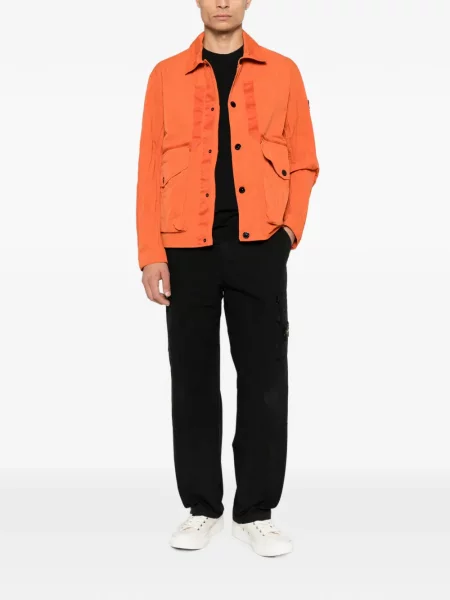 Marškinėlių tipo striukė Stone Island akmenys oranžinė