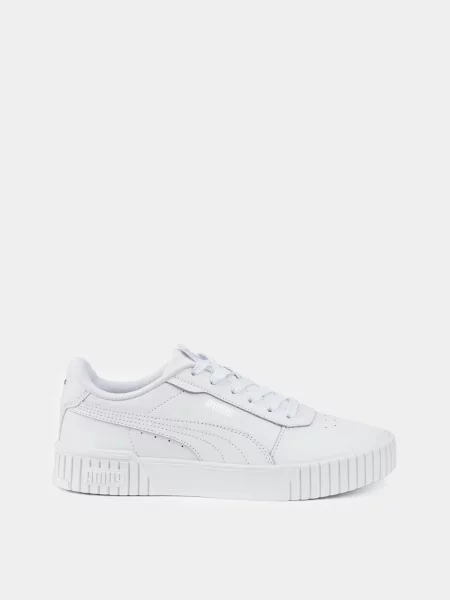 PUMA Кросівки для міста синтетичний текстиль білий