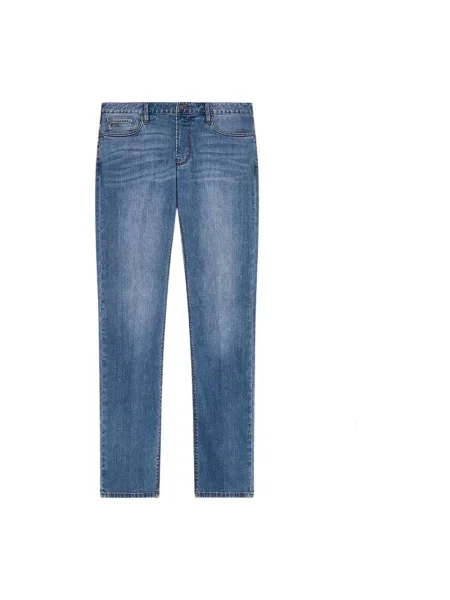 Jeansy Emporio Armani niebieskie
