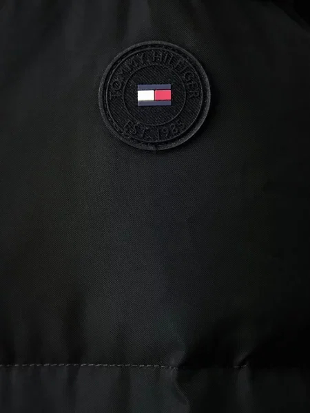 Tommy Hilfiger пухено яке дамско черно