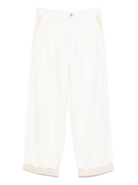 Szerokie jeansy Stella Nova białe