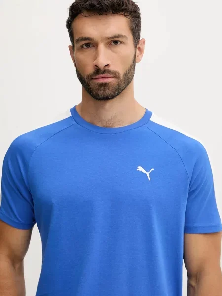Футболка Puma з аплікацією фіолетовий