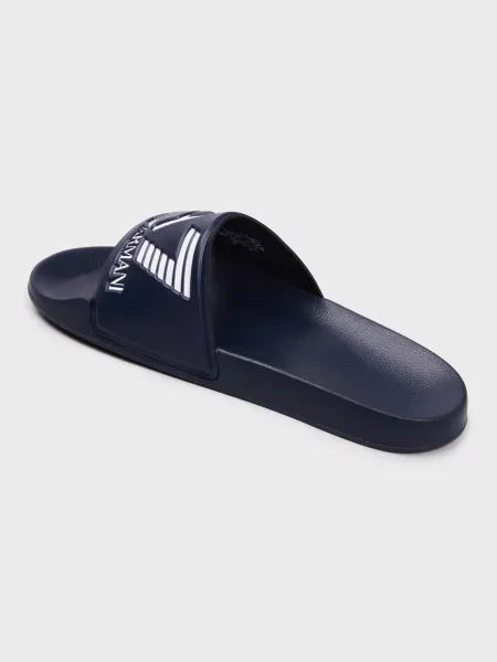 Шлепанцы Ea7 Emporio Armani синие