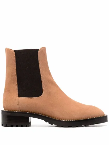 Botine chelsea Stuart Weitzman din piele de căprioară