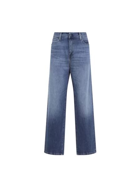 Jeansy Carhartt Wip niebieskie