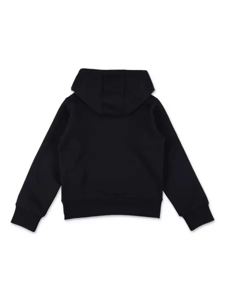 Bluza z kapturem dziecięca Moncler Enfant niebieska