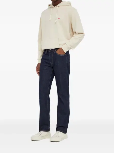 Retro lepršave traperice Levi's® lepršave s izlizanim efektom plava