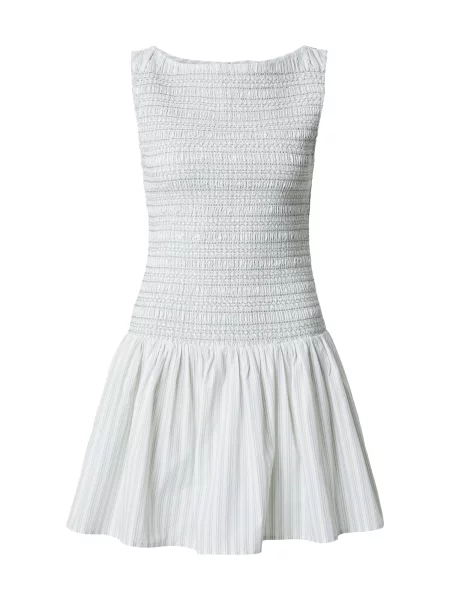Abercrombie & Fitch Rochie gri alb