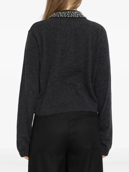Top Gestuz tricotate gri