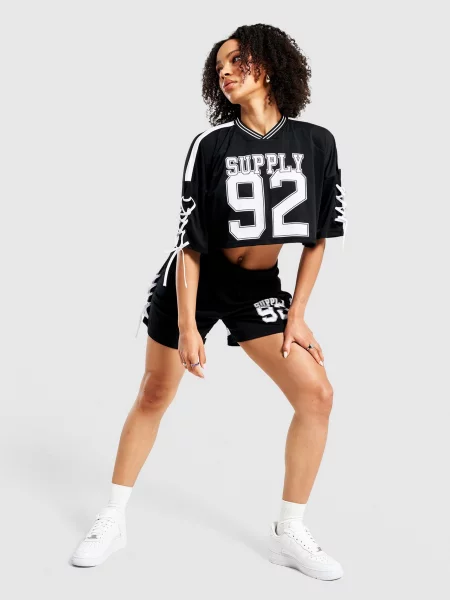 Supply&demand T-Shirt Boxy Sera czarna