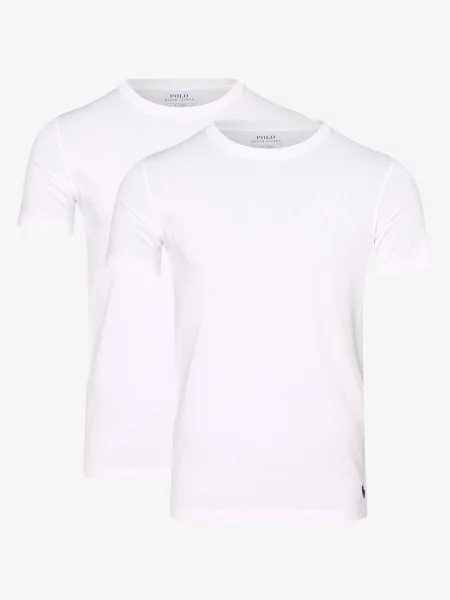 Polo Ralph Lauren T-shirty pakowane po 2 szt. Mężczyźni XL biały