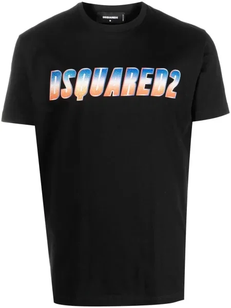 Tricou Dsquared2 cu imagine negru