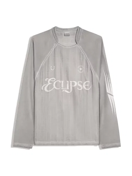 Bershka Tricou gri alb
