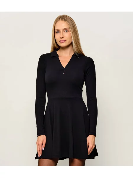 Tommy Jeans Rochie negru
