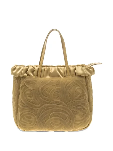 Geantă Alberta Ferretti din satin