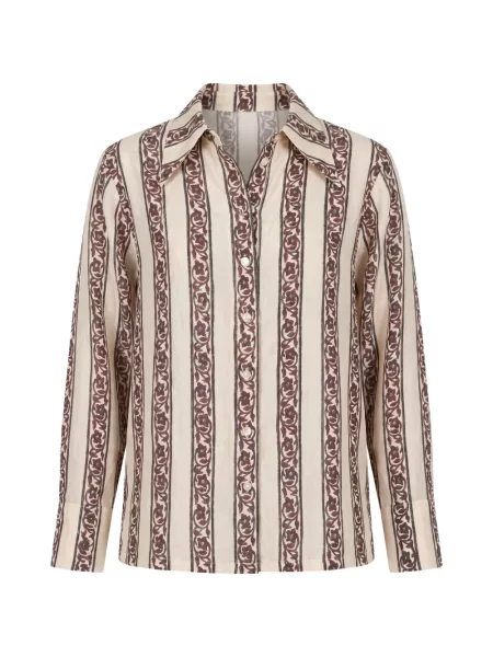 Cămașă Alix Of Bohemia de mătase cu model floral cu imagine