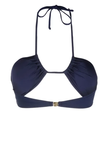 Bikinis Moschino apynasris kaklas mėlyna