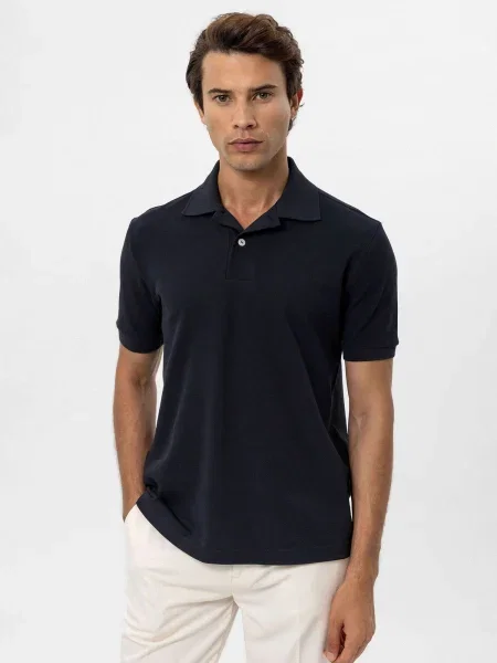 Antioch Tricou marin albastru