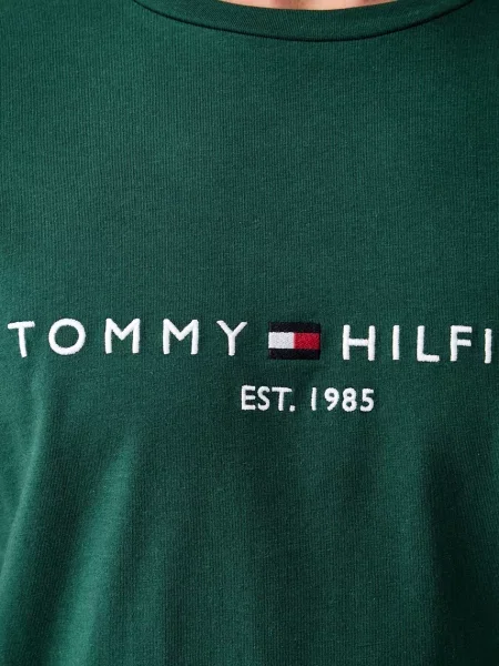 Tommy Hilfiger тениска мъжка от зелено