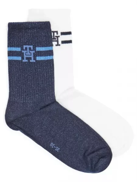 Tommy Hilfiger 2 db-os zokni szett kék