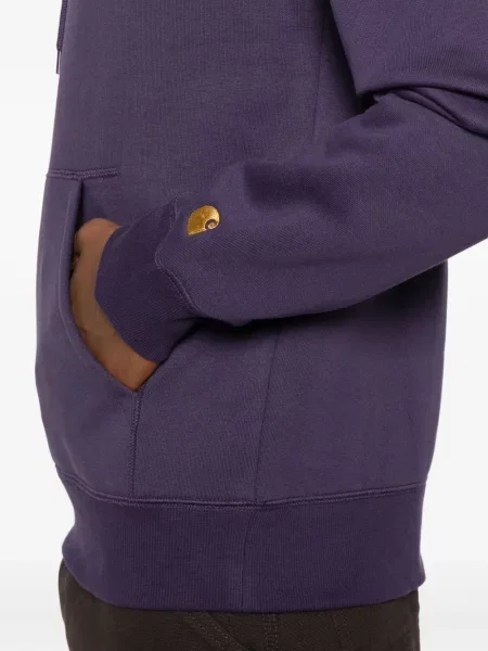 Hanorac cu glugă Carhartt Wip violet