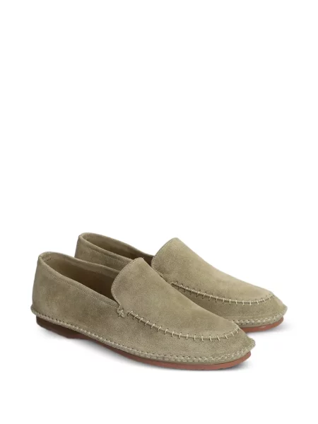 Szarvasbőr slip on loafer Premiata zöld