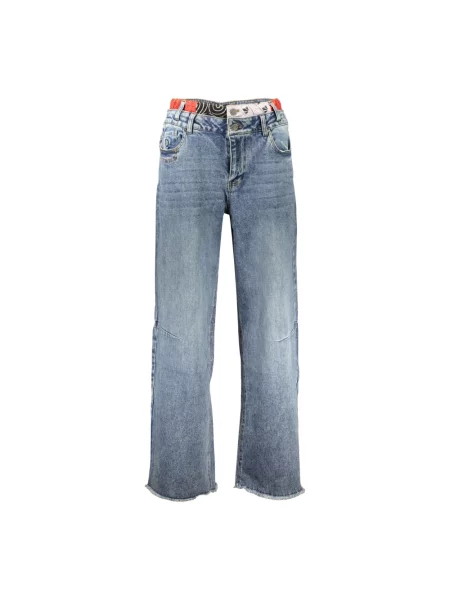 Jeansy Desigual niebieskie