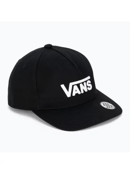 Gyerek baseball sapka Vans Drop V Logo Snapback black. Méret: OS fekete