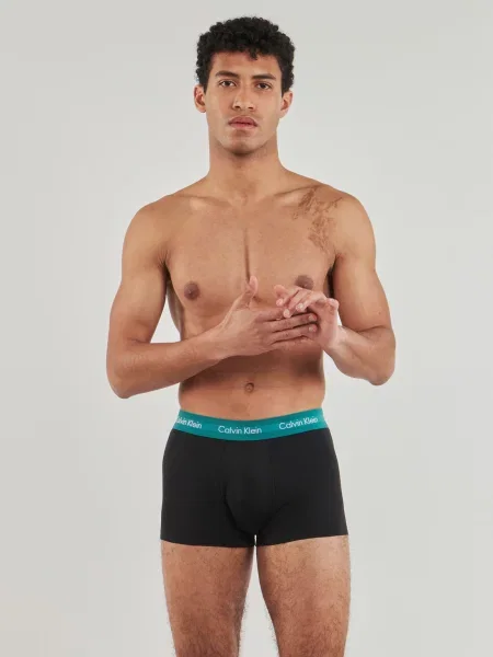 Boxerky Calvin Klein Underwear s nízkým pasem černé