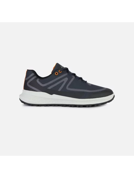 Sneakerși Geox albastru