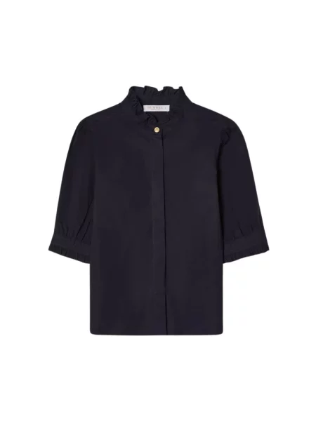 Koszula z krótkim rękawem Busnel z krótkim rękawem niebieska