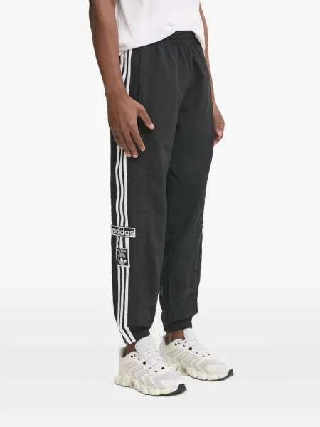Pantaloni cargo Adidas cu imagine negru