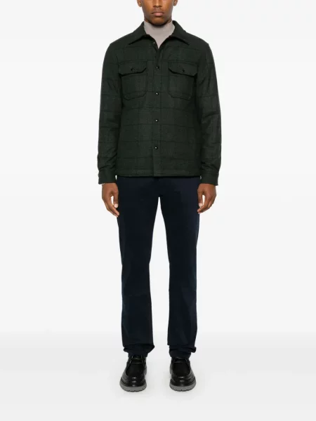 Marškinių švarkas Woolrich žalia