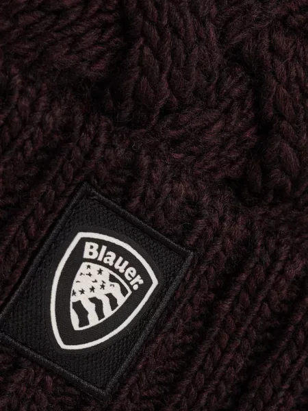 Căciulă Blauer tricotate roșu