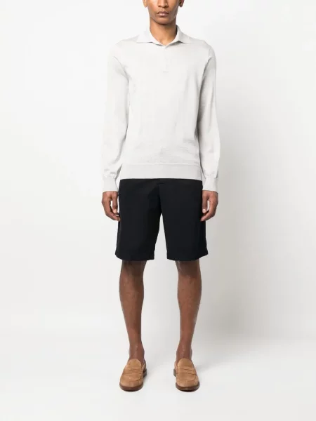 Bermudy Brunello Cucinelli niebieskie