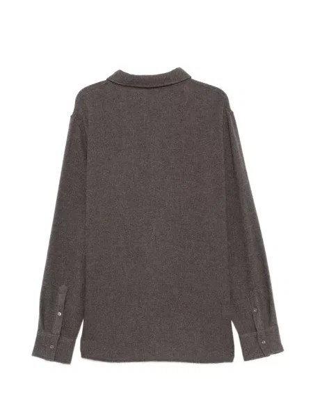 Cămașă God's True Cashmere din cașmir gri