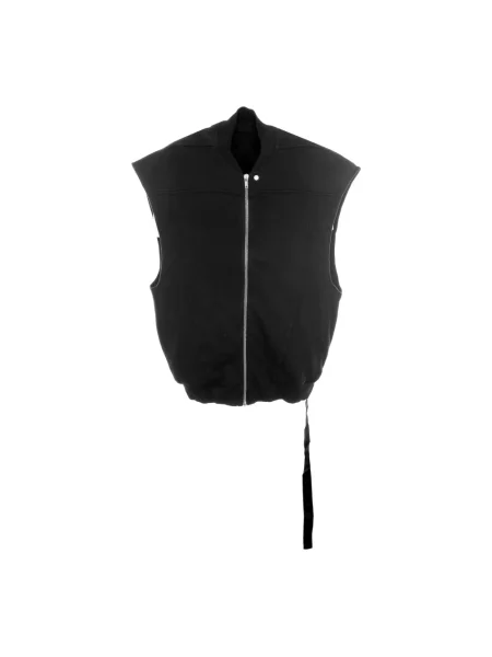 Dzianinowa kamizelka dzianinowa Rick Owens czarna