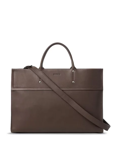 Geanta de piele Shinola din piele maro