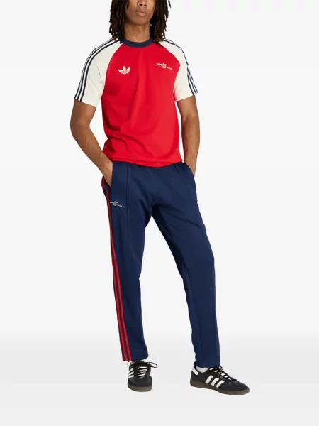 Tricou Adidas alergare cu șireturi din dantelă negru