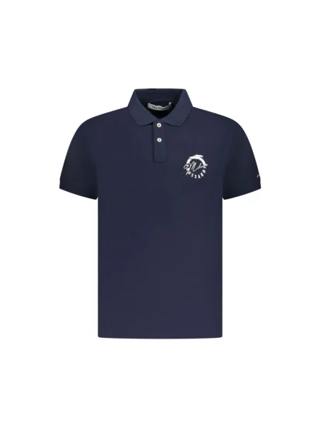 Koszulka polo Trussardi niebieska