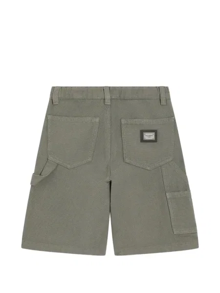 Dětské bermudy Dolce & Gabbana zelené