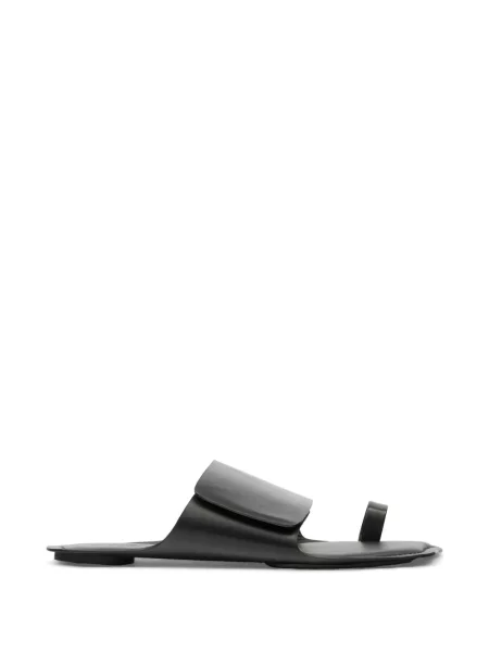 Sandale Mm6 Maison Margiela din piele cu bretele negru