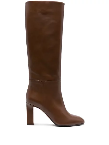 Botine Aquazzura din piele maro
