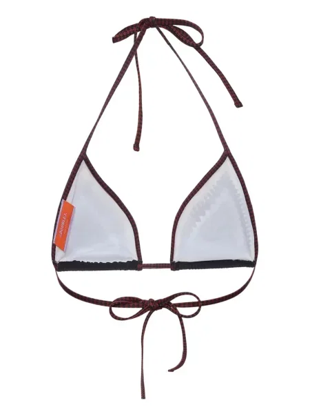 Bikiny La Doublej s potiskem černé