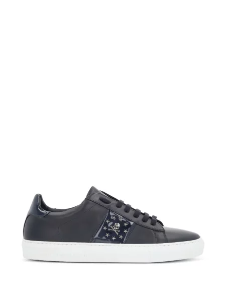 Sneakerși Philipp Plein cu tepi albastru