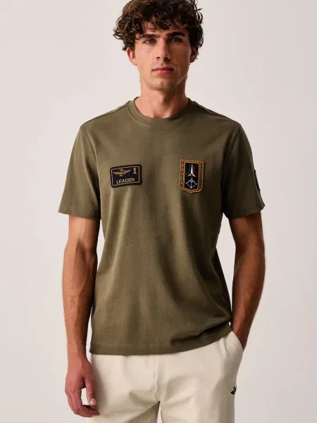Aeronautica Militare T-shirt zielona