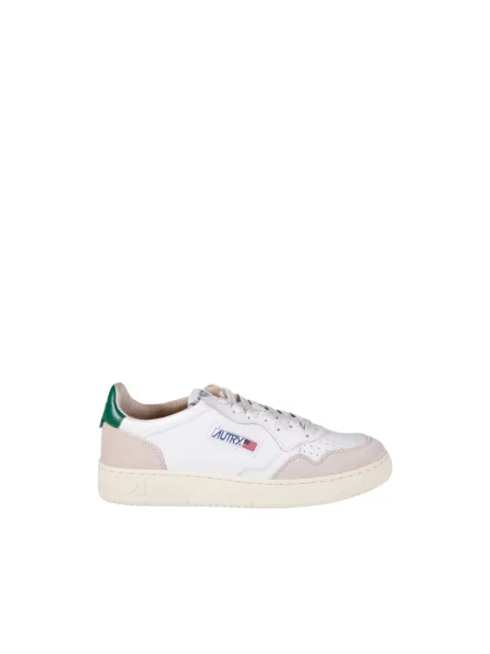 Sneakers Autry Medalist Low Man Leat/ Suede Wht/ Amaz EUR 45 białe